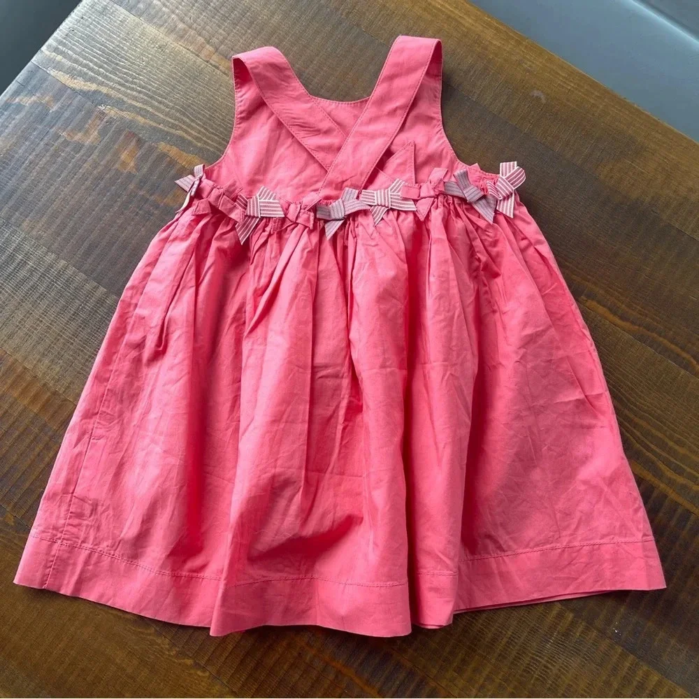 Dress strapless 3/6 months red Tartine et Chocolat